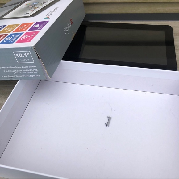 Digital2 10” Pad Platinum Android QuadCore Silver Tablet Model D2-1061G-MS FPOR - Picture 16 of 16